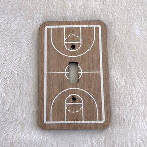 Basketball light switch cover